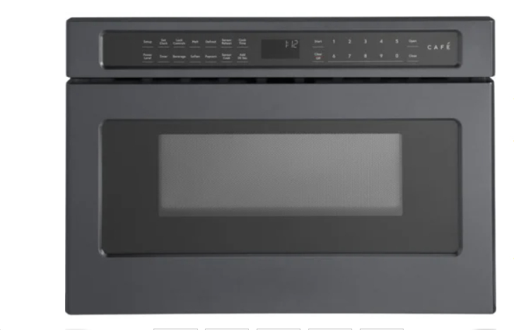 Cafe CWL112P3RD5 24 Inch Built In Microwave Drawer Oven with 1.2 Cu. Ft. Capacity, 1000 Cooking Watts, Sensor Cooking, Glass Touch Controls