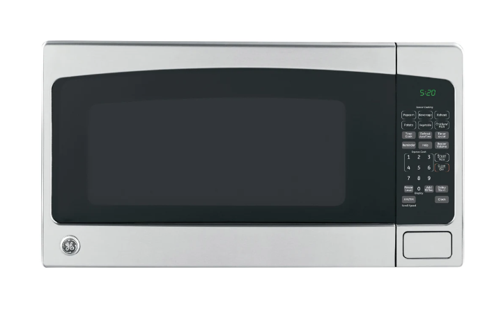 GE GCST20S1WSS 2.0 cu. ft. Countertop Microwave Oven with 1,200 Watts, Sensor Cooking, Express Cook, Auto & Time Defrost