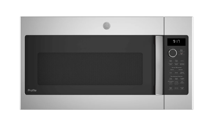 GE Profile PVM9179SRSS 30 Inch Over-the-Range Microwave Oven with 1.7 cu. ft. Capacity, 3-Speed, 300 CFM Venting System