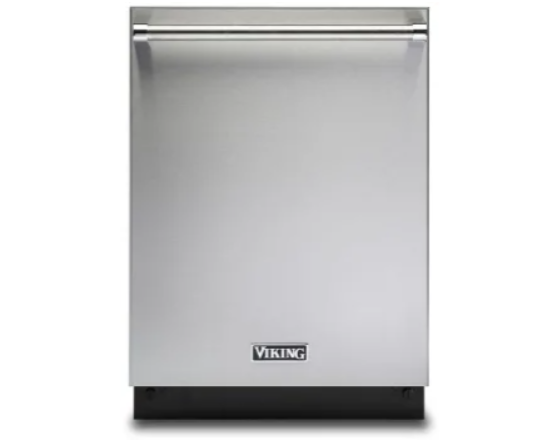 Viking VDWU324SS 24 Inch Fully Integrated Dishwasher with 14 Place Setting Capacity, 6 Wash Cycles, Adjustable Rack