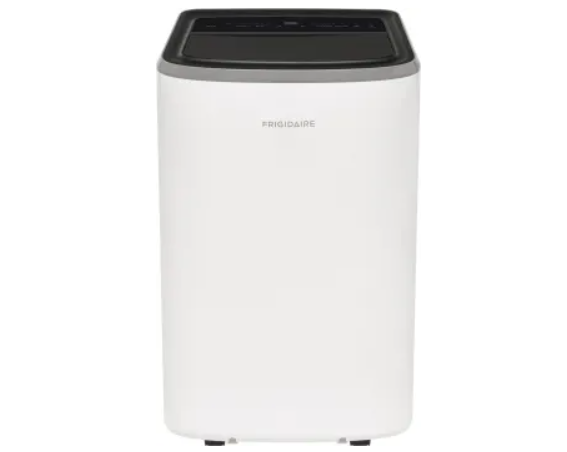 Frigidaire FHPW122AC1 12,000 BTU Portable Room Smart Air Conditioner with Dry Mode, Sleep Mode, Multi-Speed Fan