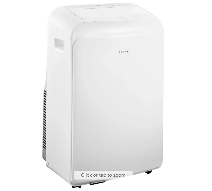 Insignia 300 Sq. Ft. Portable Air Conditioner - White NS-AC07PWH1/NSAC8PWH1