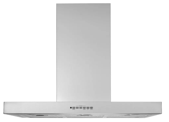 GE Profile UVW8361SLSS 36 Inch Designer Wall Mount Hood with 350-CFM Venting System, Dual LED Dimmable Lighting