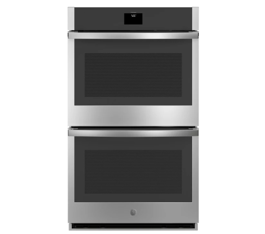 GE JTD5000SVSS 30 Inch Smart Built-In Double Wall Oven with 10.0 cu. ft. Total Capacity, True European Convection, Air Fry, Temperature Probe