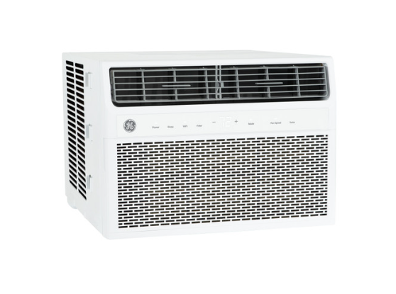 GE® 12,000 BTU Smart Electronic Window Air Conditioner for Large Rooms up to 550 sq. ft. Model #: AWFS12WWL