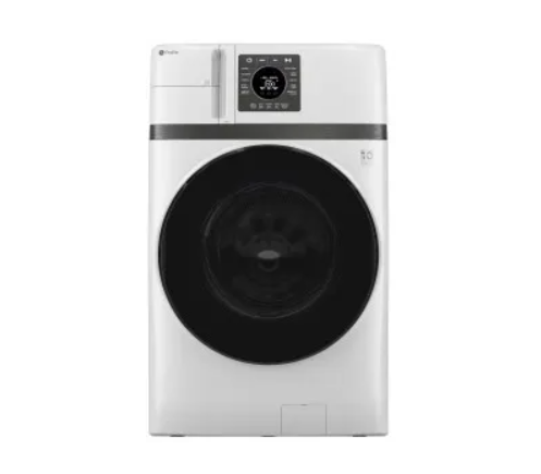 GE Profile PFQ83HSSWWW 28 Inch 2-in-1 Washer/Dryer Combo with 4.6 cu. ft. Capacity, Fast Airflow Drying System, PowerSteam Technology, Ventless Inverter Heat Pump