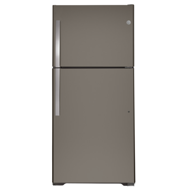 GE® 21.9 Cu. Ft. Garage Ready Top-Freezer Refrigerator Model #: GTS22KMNRES