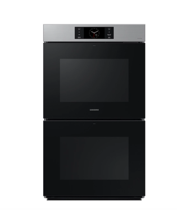 Samsung NV51CG700DSRAA Bespoke 30" Stainless Steel Double Wall Oven with AI Pro Cooking™ Camera