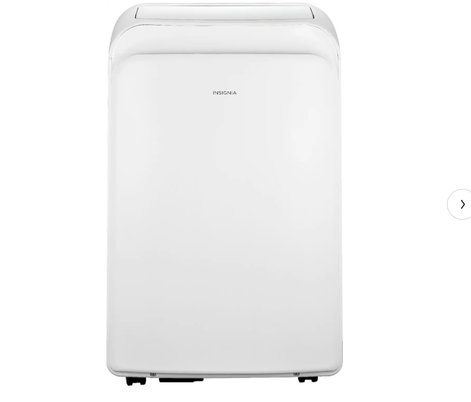 Insignia 350 Sq. Ft. 8,000 BTU Portable Air Conditioner - White Model: NS-AC08PWH1