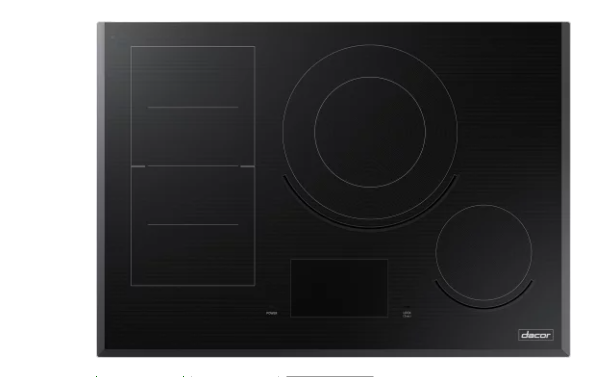 Dacor Contemporary DTI30M977BB 30 Inch Smart Induction Cooktop with iQ Kitchen, Flex Zone
