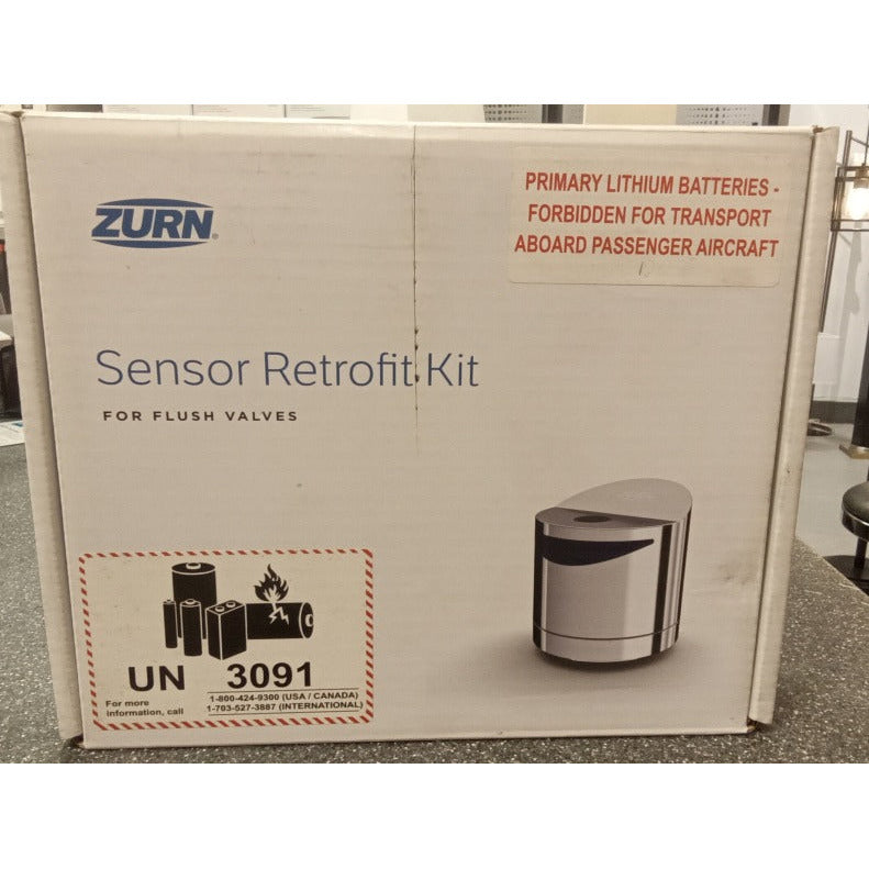 Sensor retrofit kit for flush valves