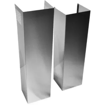 Whirlpool EXTKIT10ES Wall Hood Chimney Extension Kit - Stainless Steel