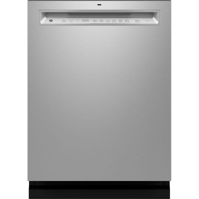 GE® GDF650SYVFS ENERGY STAR® Front Control with Stainless Steel Interior Dishwasher with Sanitize Cycle