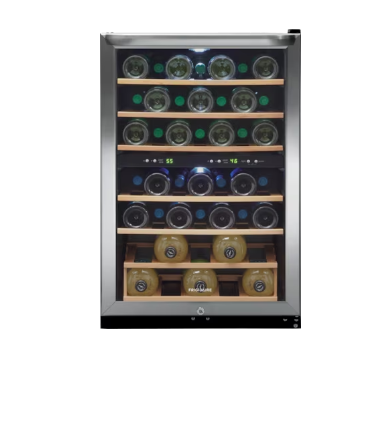 Frigidaire FFWC38B2RS 38 Bottle Two-Zone Wine Cooler