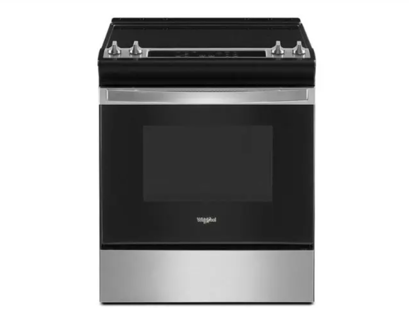 Whirlpool WEE515SALS 4.8 Cu. Ft. Slide-In Electric Range in Stainless Steel