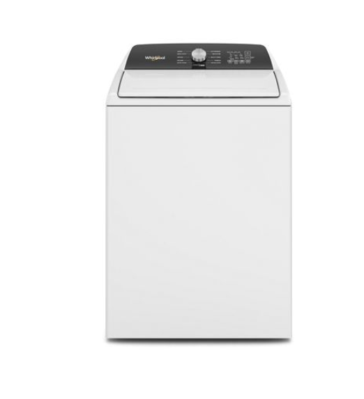 Whirlpool WTW5010LW 28 Inch Top Load Washer with 4.6 cu. ft. Capacity, Built-in Water Faucet, Smooth Impeller, Presoak Option, Deep Water Wash