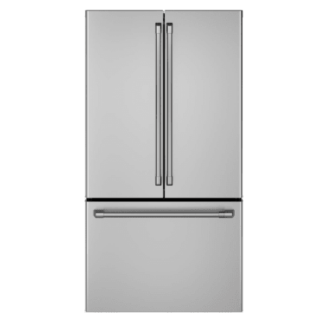 Cafe CWE23SP2MS1 36 Inch Counter Depth French Door Smart Refrigerator with 23.1 Cu. Ft. Capacity, TwinChill