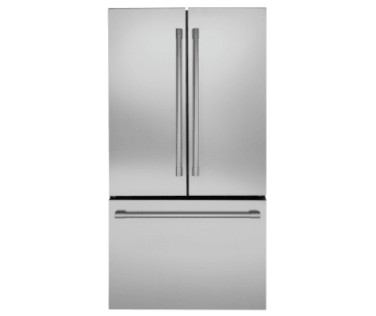 Monogram ZWE23NSTSS 36 Inch Freestanding Counter-Depth French Door Smart Refrigerator with 23.1 Cu. Ft. Total Capacity, Water Dispenser, Ice Maker