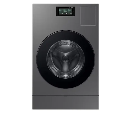 Samsung BESPOKE WD53DBA900HZ 27 Inch Smart Front Load Washer/Dryer Combo with Ventless Heat Pump, 6.1 cu ft Capacity, AI Opti Wash & Dry™, Flex Auto Dispense System, Easy to Touch Screen, Heat Pump Drying Technology, Steam Wash