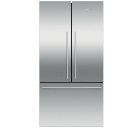 Fisher & Paykel Series 7 Contemporary Series RF201ADJSX5 36 Inch Freestanding French Door Refrigerator with 20.1 Cu. Ft. Total Capacity