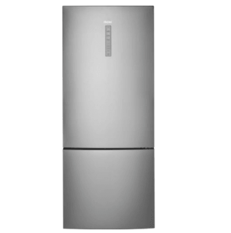 Haier HRB15N3BGS 28 Inch Bottom-Freezer Refrigerator with Quick Cool, Quick Freeze, LED Lighting, 15 cu. ft. of Capacity, 2 Adjustable Glass Shelves