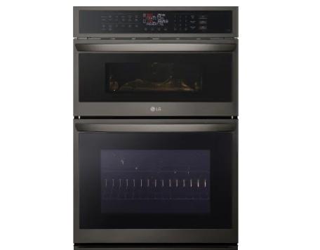 LG WCEP6423D 30 Inch Built-In Smart Combination Wall Oven with 6.4 cu. ft. Total Capacity, True Convection Oven, Air Fry