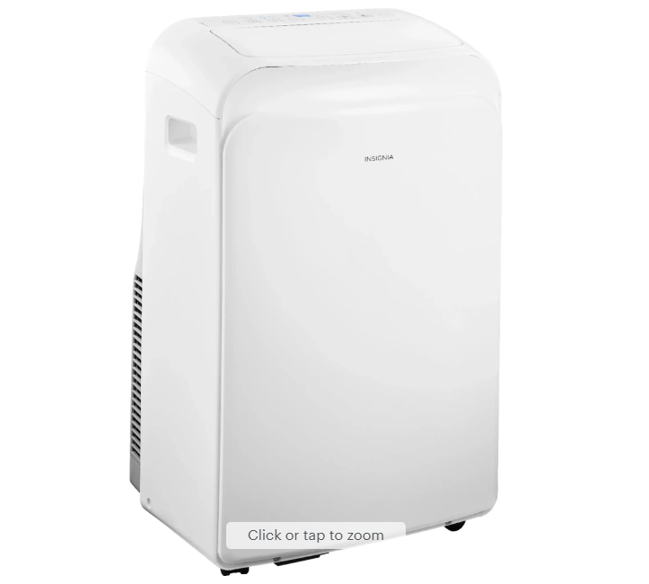 Insignia 300  Sq. Ft. Portable Air Conditioner - White NS-AC07PWH1/NSAC8PWH1