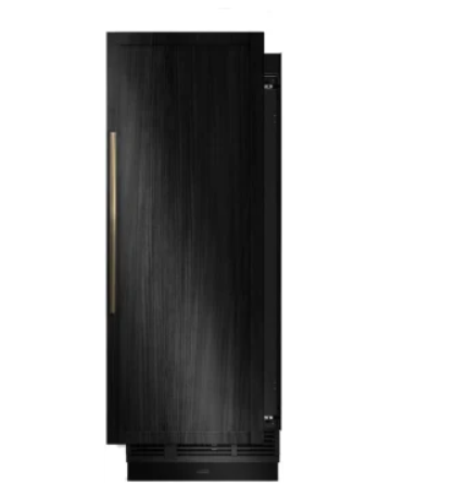 JennAir JBZFR30IGX 30 Inch Panel Ready Built-In Smart Freezer Column with 17 Cu. Ft. Capacity, Amazon Alexa, Google Assistant