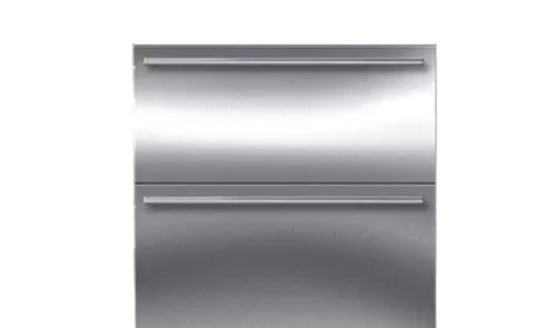 Sub-Zero ID30CI 30 Inch Integrated Double Drawer Smart Refrigerator/Freezer with 5.0 cu. ft. Total Capacity, Full Extension Drawers,