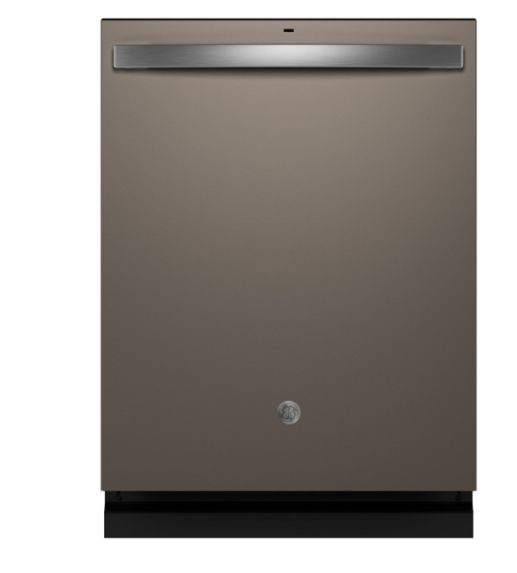 GE® ENERGY STAR® Top Control with Stainless Steel Interior Dishwasher with Sanitize Cycle Model #: GDT670SMVES