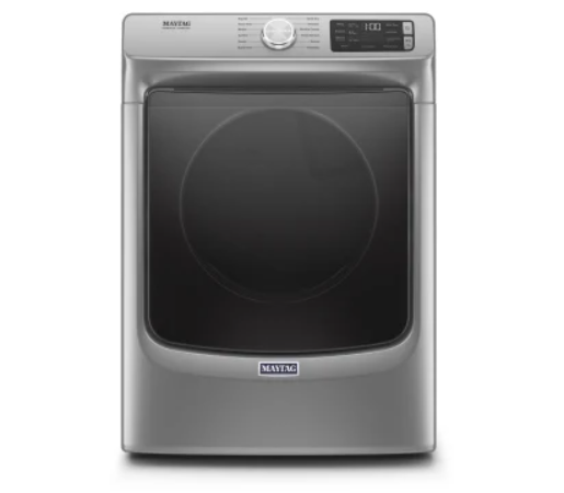 Maytag MED6630HC 27 Inch Electric Dryer with 7.3 Cu. Ft. Capacity, Extra Power, 12 Dry Cycles, Sanitize Cycle, Wrinkle Prevent, Steam Refresh