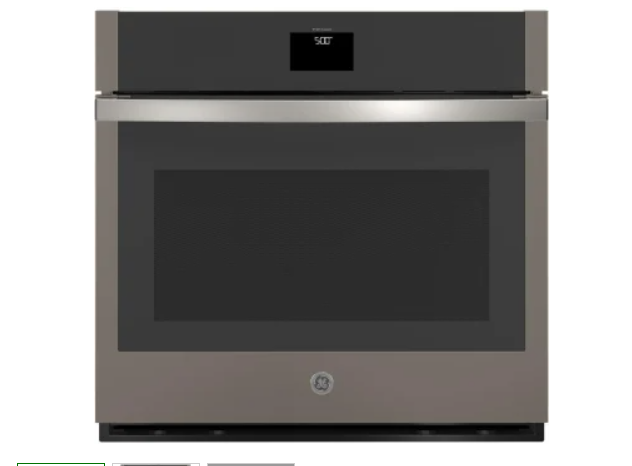 GE JTS5000ENES 30 Inch Built-In Convection Single Wall Oven with WiFi Connect, True European Convection