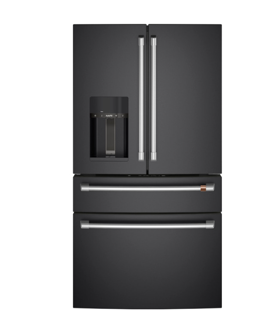 CAFÉ 22.3 Cu. Ft. Smart Counter-Depth 4-Door French-Door Refrigerator CXE22DP3PD1