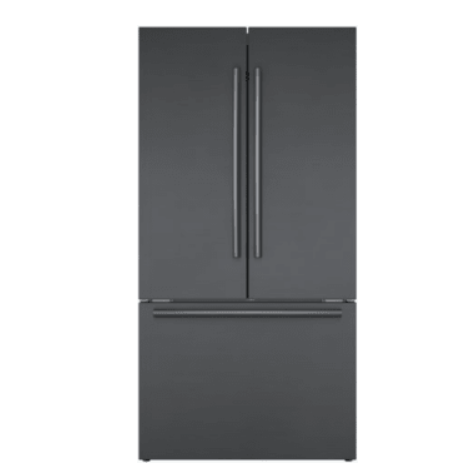Bosch 800 Series B36CT80SNB 36 Inch Smart Counter Depth French Door Refrigerator with 21 Cu. Ft. Capacity, Wi-Fi, Ice Maker