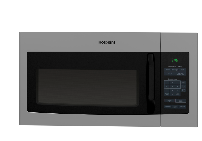 Hotpoint® 1.6 Cu. Ft. Over-the-Range Microwave Oven RVM5160MPSA