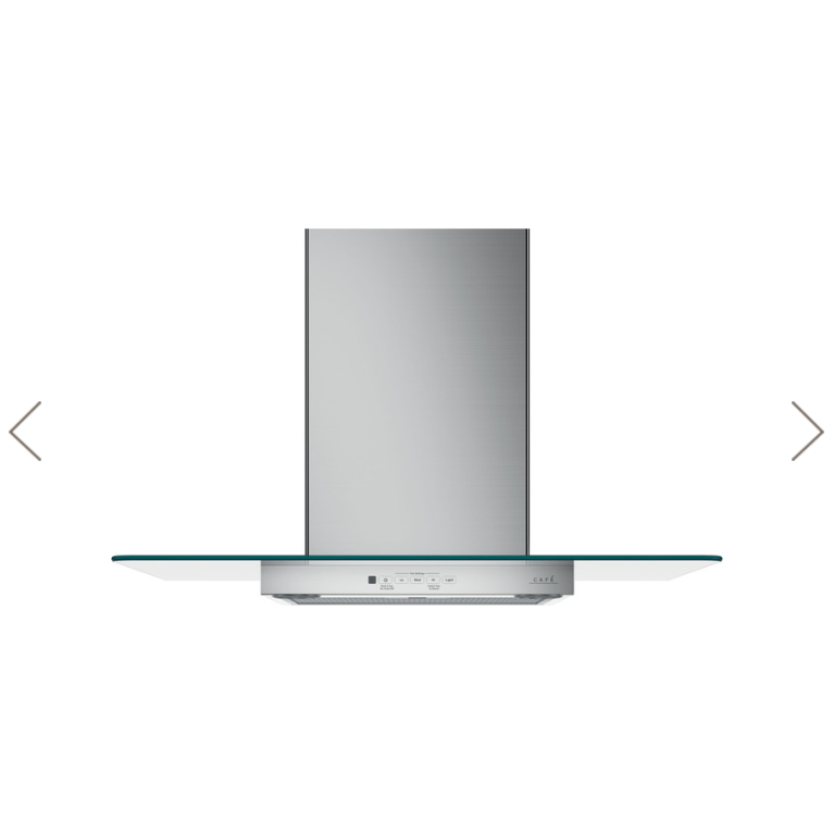 Café™ 30" Wall-Mount Glass Canopy Chimney Hood CVW73012MSS