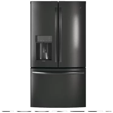 GE Profile PFE28KBLTS 36 Inch French Door Refrigerator with 27.8 cu. ft. Capacity, TwinChill