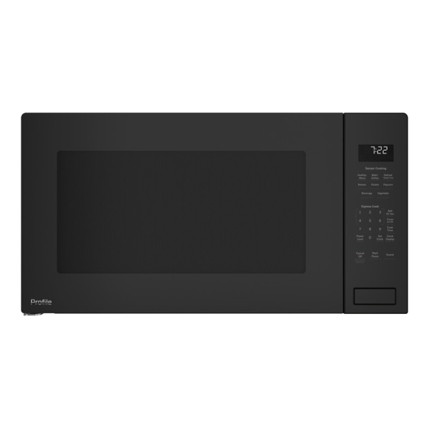 GE Profile™ 2.2 Cu. Ft. Built-In Sensor Microwave Oven Model #: PEB7227ANDD