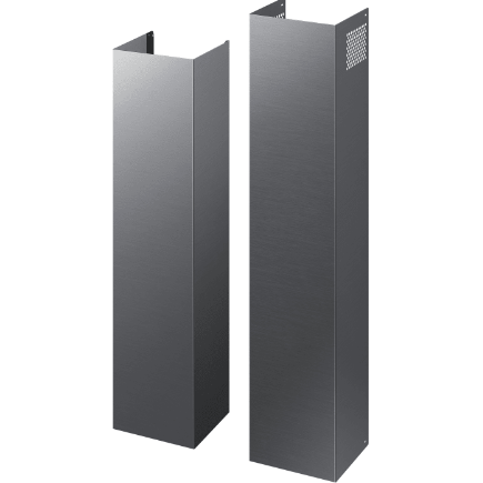 Samsung NKAE505PWG-NKAE705PWG Chimney Hood Extension Kit: Fingerprint Resistant Black Stainless Steel