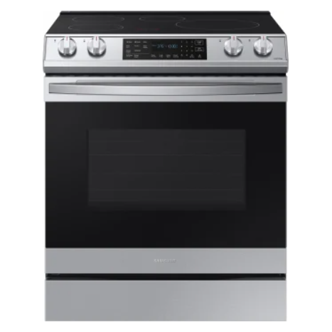 Samsung NE63B8211SS 6.3 cu. ft. Smart Rapid Heat Induction Slide-in Range in Stainless Steel