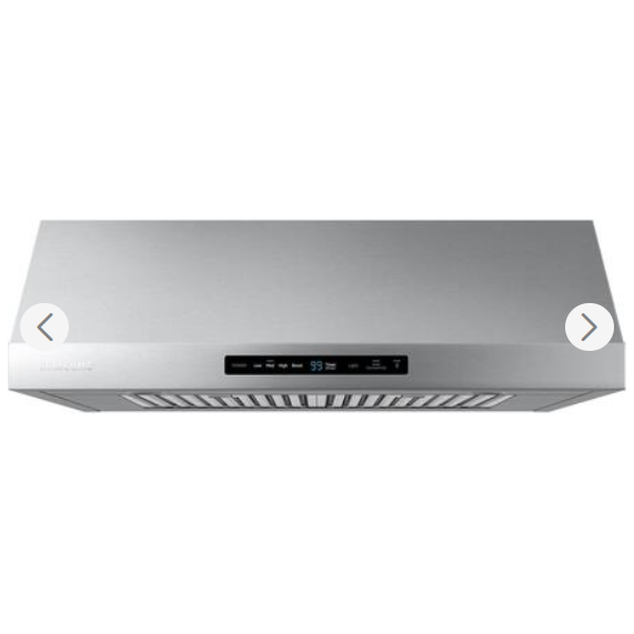 Samsung NK30N7000US 30 Inch Under Cabinet Smart Range Hood with 4-Speed/390 CFM Blower