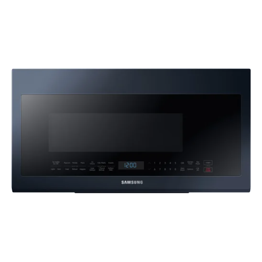 Samsung ME21A706BQN 30 Inch Over-the-Range Microwave with 2.1 cu. ft. Capacity, 4-Speed Fan, 400 CFM