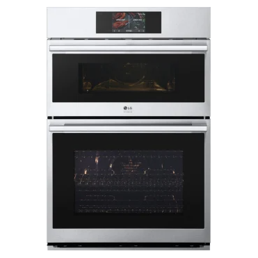 LG Studio WCES6428F 30 Inch Built-In Smart Combination Wall Oven with 6.4 cu. ft