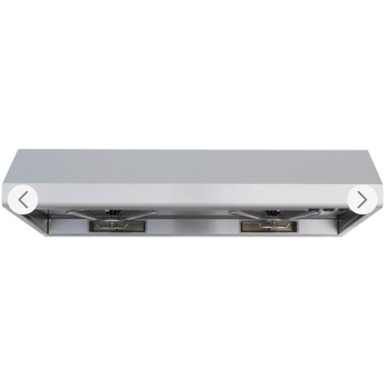 Windster Hood WS-5536SS Residential Stainless Steel Under Cabinet Range Hood, 36-Inch