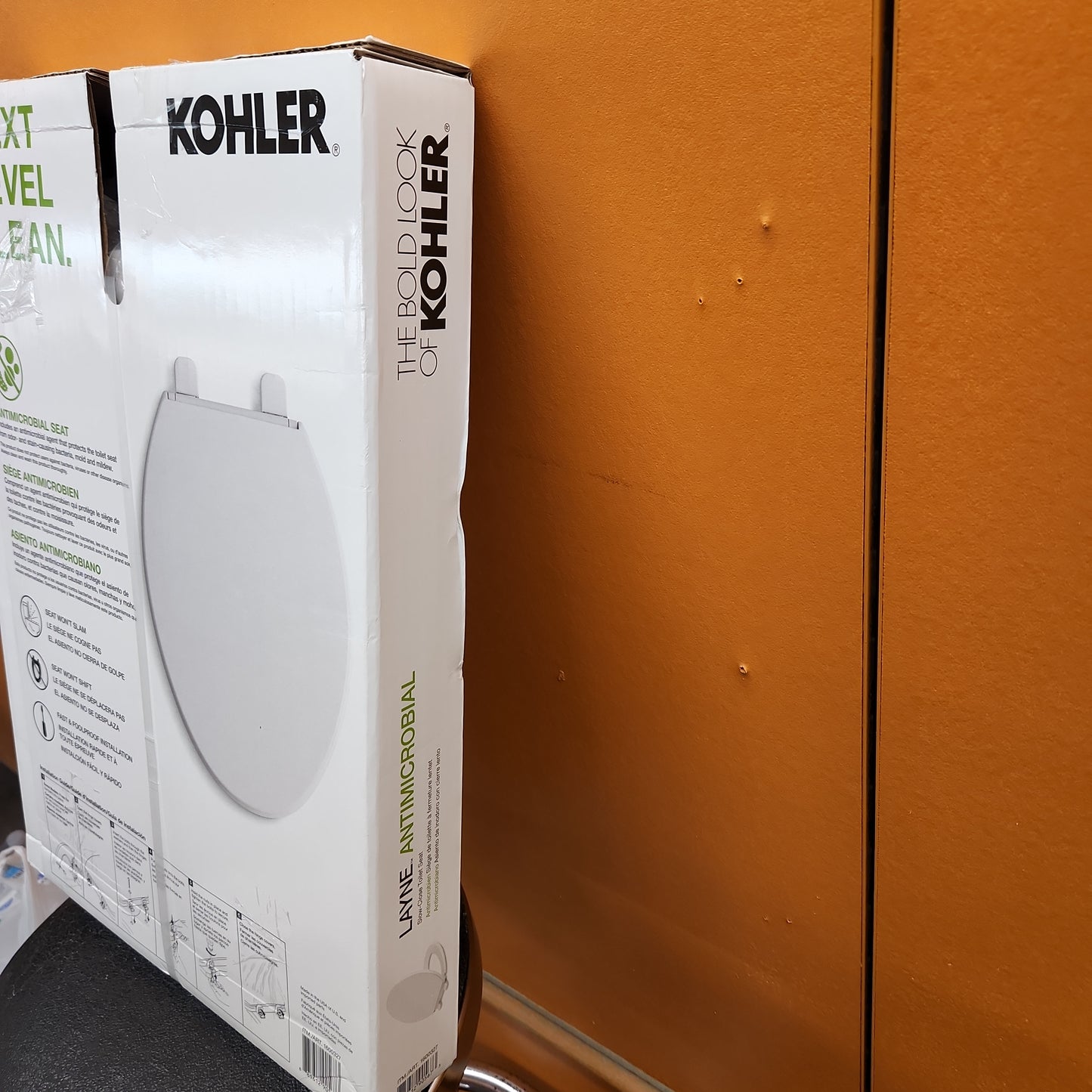 KOHLER LAYNE ANTIMICROBIAL TOILET SEAT