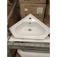 580x400x180mm Ceramic Basin for VA-19715G-Micro-Crystal Glaze-White - VE-19715G