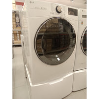 LG DLEX3900W 7.4 cu.ft. Smart wi-fi Enabled Electric Dryer with TurboSteam™