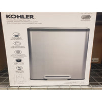 KOHLER STEP TRASH CAN 12.4GAL