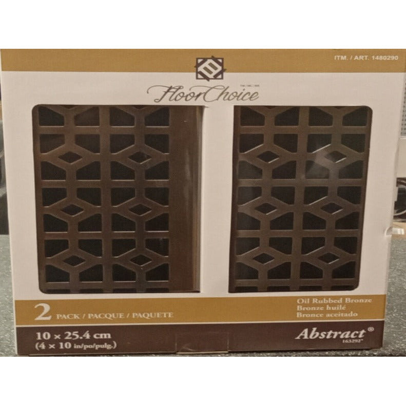 Floor choice 2 pack air flow direction damper