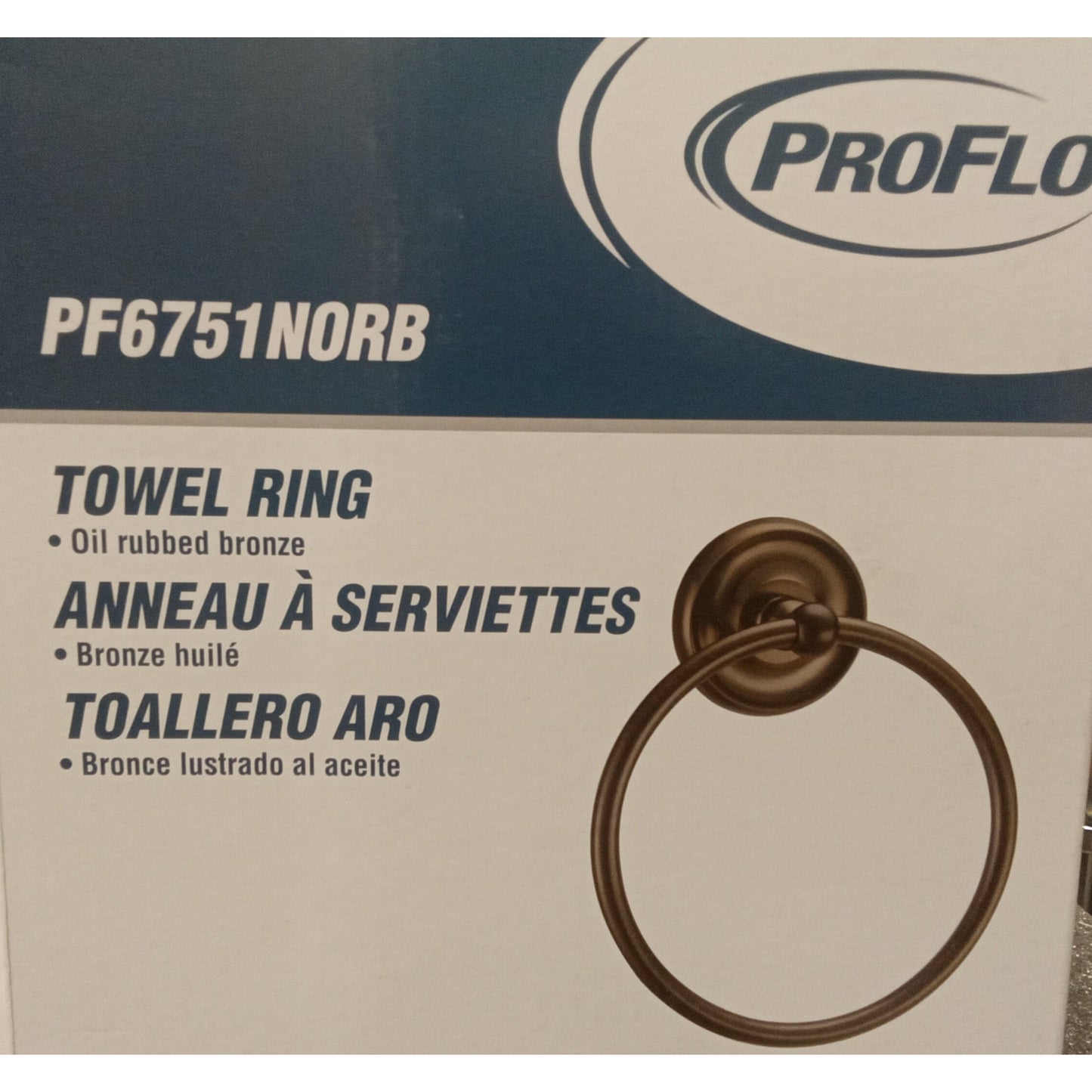 Proflo towel Ring 6751